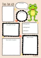 Vorschau - Mal- und Bastelvorlagen - Materialpaket: Froschklasse | Gesamtpaket - Seite 3