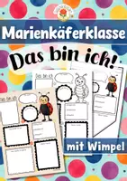Vorschau - Arbeitsblätter - Materialpaket: Marienkäferklasse | Gesamtpaket - Seite 1