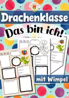 Vorschau - Arbeitsblätter - Materialpaket: Drachenklasse | Gesamtpaket - Seite 1