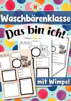 Vorschau - Arbeitsblätter - Materialpaket: Waschbärenklasse | Gesamtpaket - Seite 1
