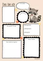 Vorschau - Arbeitsblätter - Materialpaket: Waschbärenklasse | Gesamtpaket - Seite 3