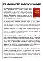 Vorschau - Stundenentwürfe - Strafmündigkeit und Deliktsfähigkeit (Stundenkonzept) - Seite 3