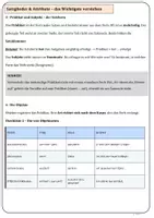 Vorschau - Arbeitsblätter - Satzglieder & Attribute Wissen, Checklisten & Übungen mit Lösungen Klasse 6 - Seite 3