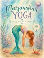 Vorschau - Arbeitsblätter - Meerjungfrau - Kinderyoga Stundenbild - Deckblatt