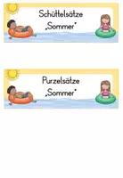 Vorschau - Arbeitsblätter - Schüttelsätze/Purzelsätze: Sommer (Kl.1-2) - Seite 3