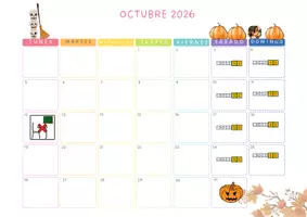 Vista previa - Decoración del aula - Calendario pictos 2627 - página 2