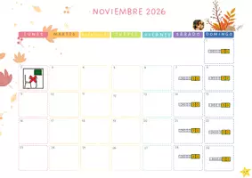 Vista previa - Decoración del aula - Calendario pictos 2627 - página 3