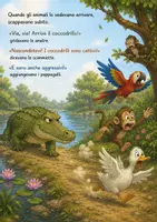 anteprima - Testo - Ciro il coccodrillo gentile - Racconto su inclusione - Pagina 2