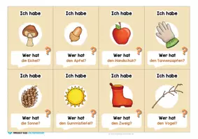 Vorschau - Spiele - Herbst: Lesespiel (Ich habe, wer hat?) - Seite 2