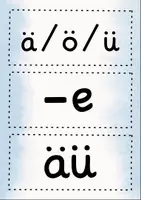 Vorschau - Poster - Einzahl und Mehrzahl | Tafelmaterial | Deutsch Klasse 1 - Seite 3