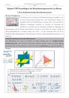Vorschau - Stundenentwürfe - Oberstufe Mathe Grundlagen der Koordinatengeometrie im Raum - Seite 2