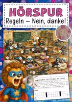 Vorschau - Audio-Dateien - Klassenregeln Hörspurgeschichte - Deckblatt