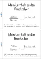 Vorschau - Arbeitsblätter - Homeschooling Brüche - Seite 1