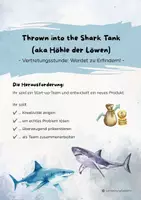 Vorschau - Spiele - Vertretungsstunde: Thrown into the Shark Tank - Deckblatt