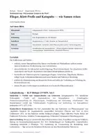 Vorschau - Arbeitsblätter - Stationenlernen Biologie Klasse 6: Samenausbreitung — Wind, Tier, Selbst - Seite 1