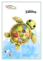 Vorschau - Interaktives Material - Zählspiel Schildkröte - Deckblatt