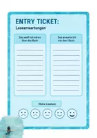 Vorschau - Arbeitsblätter - Entry- und Exittickets am Beispiel von "22 Bahnen" - Seite 1
