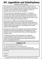 Vorschau - Arbeitsblätter - Textgebundene Erörterung | Späterer Unterrichtsbeginn - Seite 3