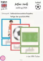 Vorschau - Bildkarten - world cup 2026: football - picture cards - Deckblatt