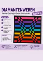 Vorschau - Mal- und Bastelvorlagen - Diamantenweben - kreatives Flechtprojekt - Seite 1