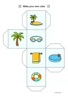 Vorschau - Spiele - Summer holidays - Vocabulary Cube (Sommerferien) - Seite 2