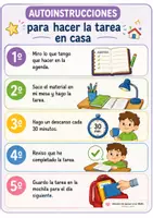 Vista previa - Refuerzo / NEE / Materiales de apoyo - Autoinstrucciones para casa - Portada