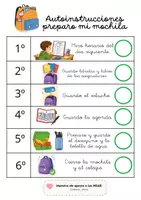 Vista previa - Refuerzo / NEE / Materiales de apoyo - Autoinstrucciones para casa - página 2