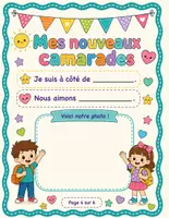 Aperçu - Feuilles d'exercices - Mon journal de la rentrée – Premier jour d’école & première semaine | GS, CP, CE1 - Page 3