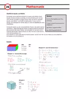 Vorschau - Arbeitsblätter - Geometrie - Oberfläche Quader und Würfel (Lernzeit 26) - Deckblatt