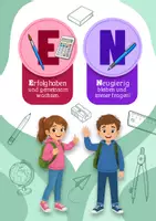 Vorschau - Mal- und Bastelvorlagen - Willkommensdeko Klassenzimmer | Begrüßung Schuljahresanfang & neue Schüler - Seite 3