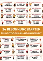 Vorschau - Fördermaterial/Inklusion - Belohnungssystem - Klassenbelohnungen Grundschule – 24 Belohnungskarten für Motivation & Klassenmanagement -Klassengemeinschaft - Deckblatt