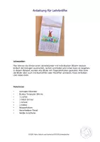 Vorschau - Mal- und Bastelvorlagen - Kunst Grundschule, Bastle einen Jahreskalender - Seite 3