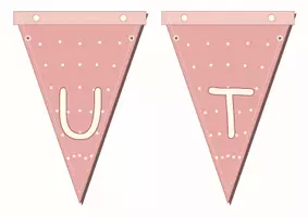 Vorschau - selbst erstellte Cliparts/Grafiken - Wimpelkette Deutsch, Mathematik, Sachunterricht - Seite 1