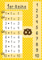 Vorschau - Fördermaterial/Inklusion - Mathe-Poster - Zahlen & kleines Einmaleins - Großes Materialpaket - Seite 3