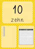 Vorschau - Fördermaterial/Inklusion - Zahlenposter 0-20 & Zehnerzahlen bis 100 - Materialpaket - Mathematik - Seite 2