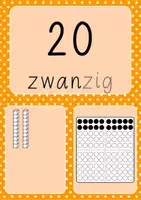 Vorschau - Fördermaterial/Inklusion - Zahlenposter 0-20 & Zehnerzahlen bis 100 - Materialpaket - Mathematik - Seite 3
