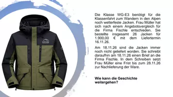 Vorschau - Arbeitsblätter - Kaufvertragsstörung - Lieferungsverzug - Seite 1