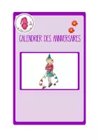 Aperçu - Affichage - Calendrier des anniversaires pour la classe • Décoration de classe • Mur des anniversaires • Lapins • Maternelle & Primaire - Page 1