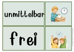 Vorschau - Merkblätter - Die 5 Wahlprinzipien & fertige Wahlzettel | Klasse 1–4 - Seite 3
