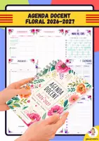 Vista previa - Para docentes: organización, planificación y formación - Agenda Docent Floral 2026-2027 (Català) - Portada