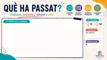 Vista previa - Hojas de trabajo - QUÈ HA PASSAT? CO, CE, EO I EE de notícies, vivències... - Portada
