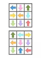 Vista previa - Juegos / Gamificación - Flechas de colores - página 2