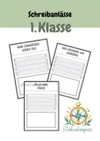 Vorschau - Arbeitsblätter - Schreibanlässe für die 1. Klasse - Deckblatt