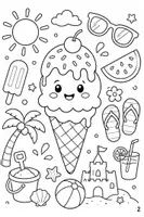 Vista previa - Juegos / Gamificación - Pack educativo para aprender vocabulario del VERANO en INGLÉS | Live your Summer! - página 3