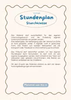 Vorschau - Anderer Materialtyp - Stundenplan Storchklasse | Vorlage - Seite 2