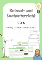 Vorschau - Unterrichtsreihen - Unterrichtsreihe Strom - 3. Klasse - Deckblatt