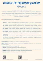 Aperçu - Feuilles d'exercices - BANQUE DE PROBLEME P1 OCEAN C2-C3 - Page de couverture