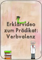 Vorschau - Videos - Erklärvideo Verbvalenz - Satzglieder: Prädikat - Deckblatt
