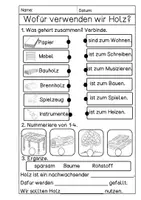 Vorschau - Arbeitsblätter - Bäume - Dreifach differenzierte Lerntheke - Seite 2