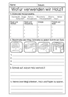 Vorschau - Arbeitsblätter - Bäume - Dreifach differenzierte Lerntheke - Seite 3